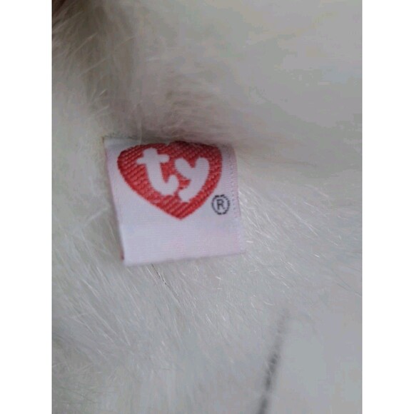 VTG 1994 TY CLASSIC TANGO White & Brown Monkey Chimp Orangutan Plush Stuffed Toy - Picture 8 of 13